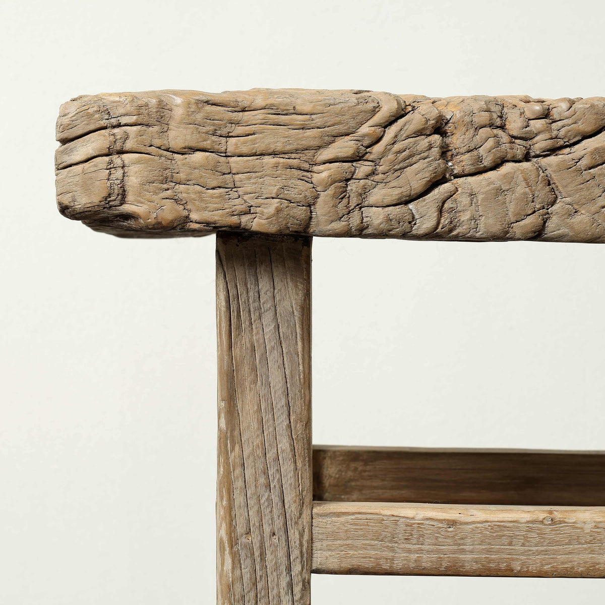Vintage Narrow Console 37.4" Wide 15"Deep Weathered Natural
