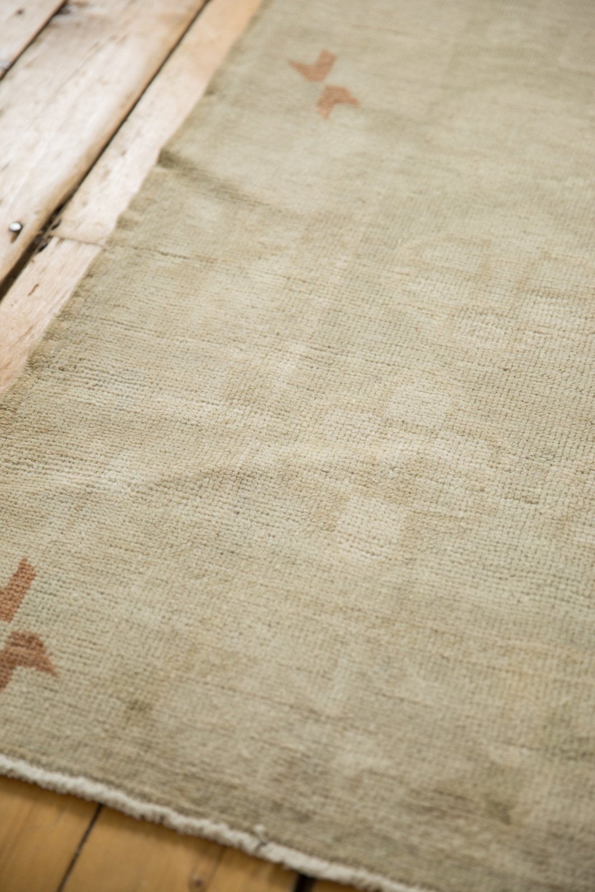 5x9.5 Vintage Distressed Oushak Carpet