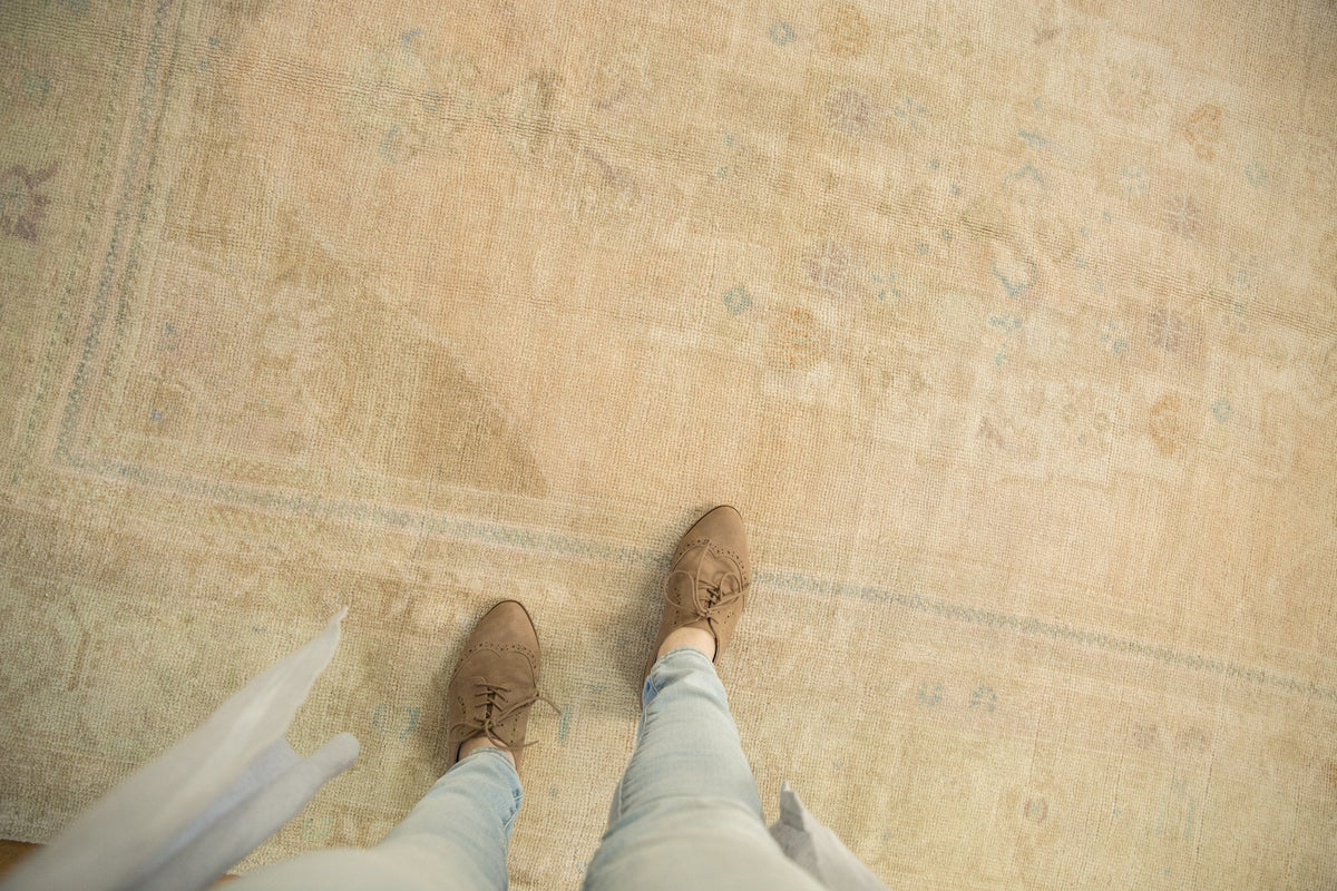6x10 Vintage Distressed Oushak Carpet
