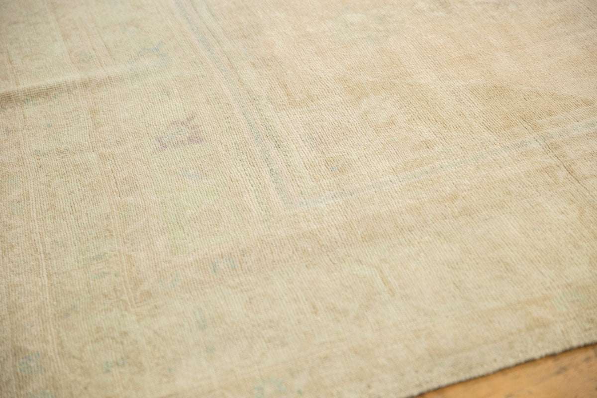6x10 Vintage Distressed Oushak Carpet