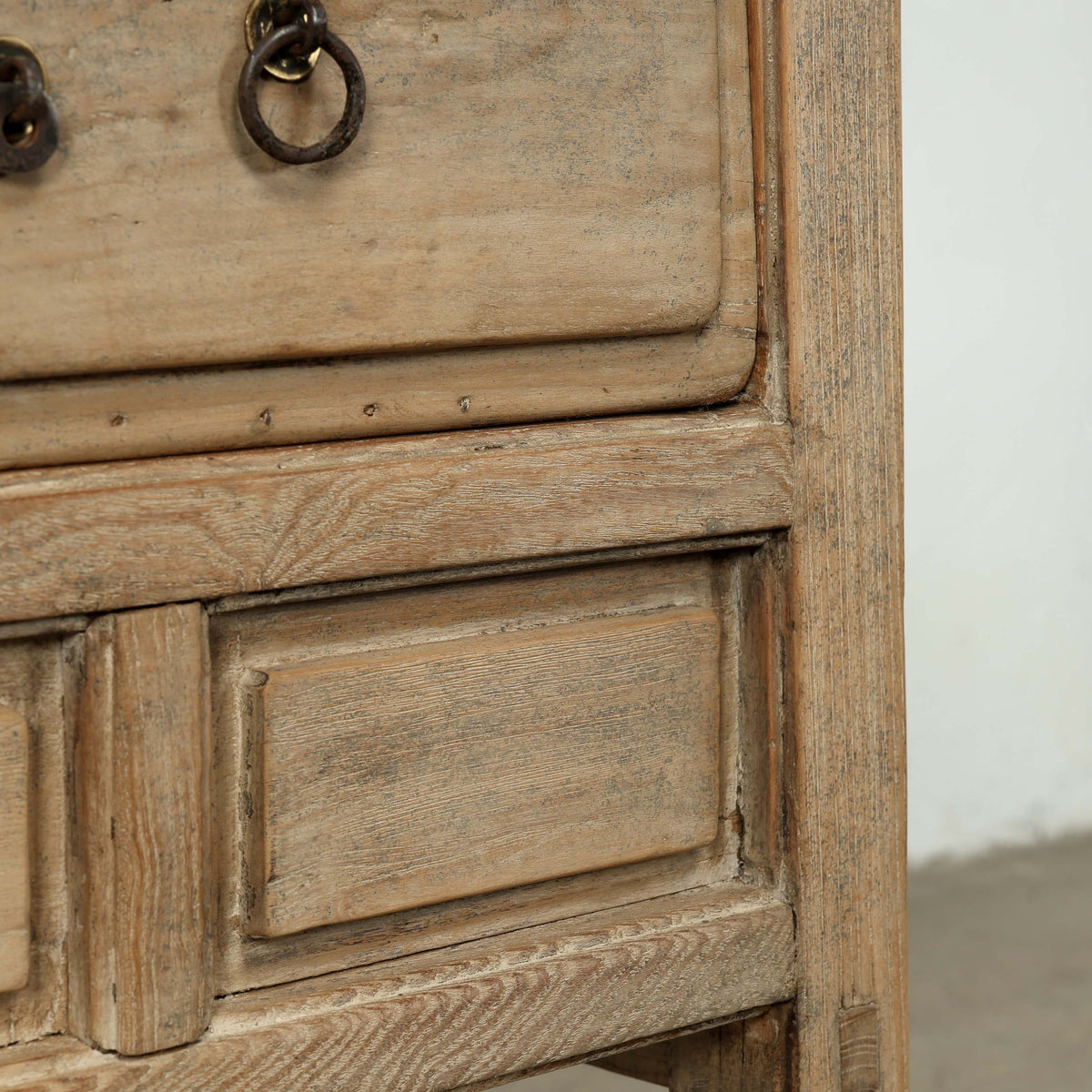 Vintage Entry Table with Three Drawers 35x18x32H