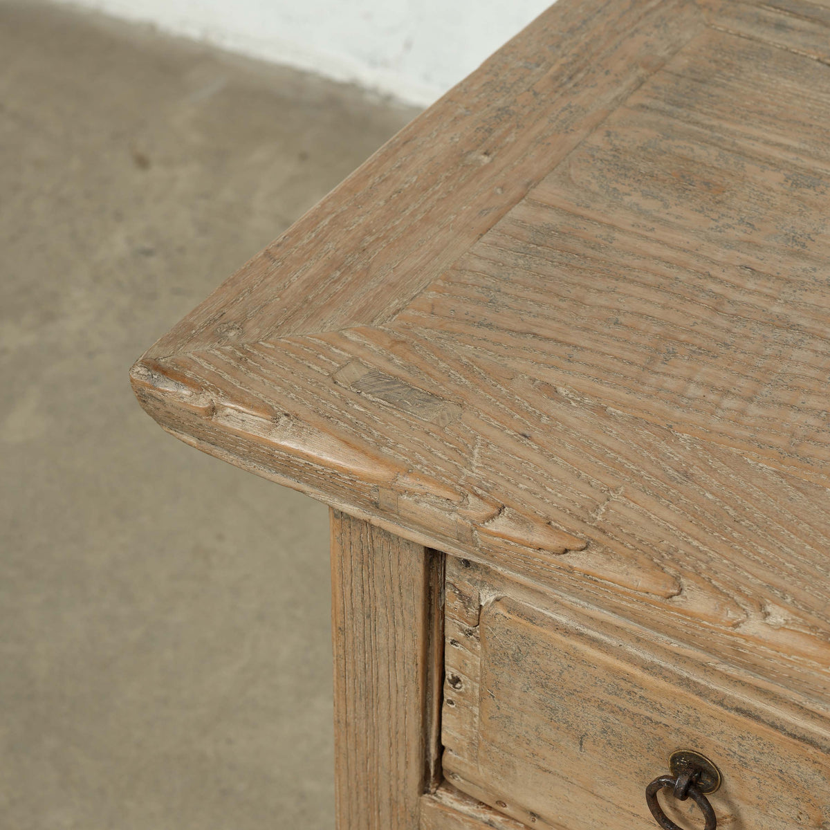 Vintage Entry Table with Three Drawers 35x18x32H