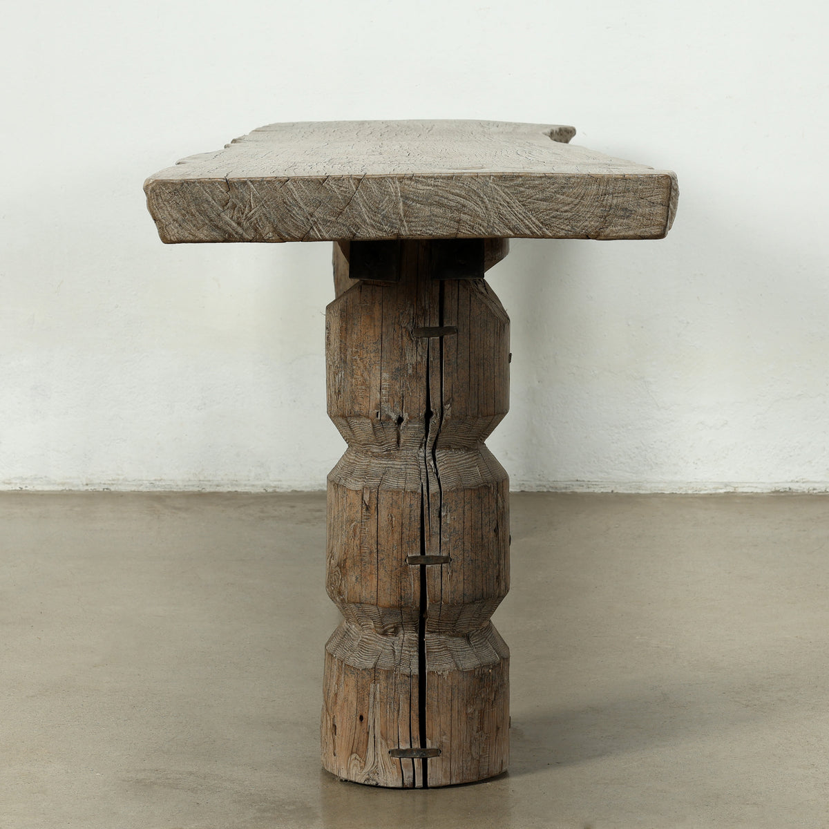 Approx. 103 Inches Long Vintage Architectural Beam Console Table