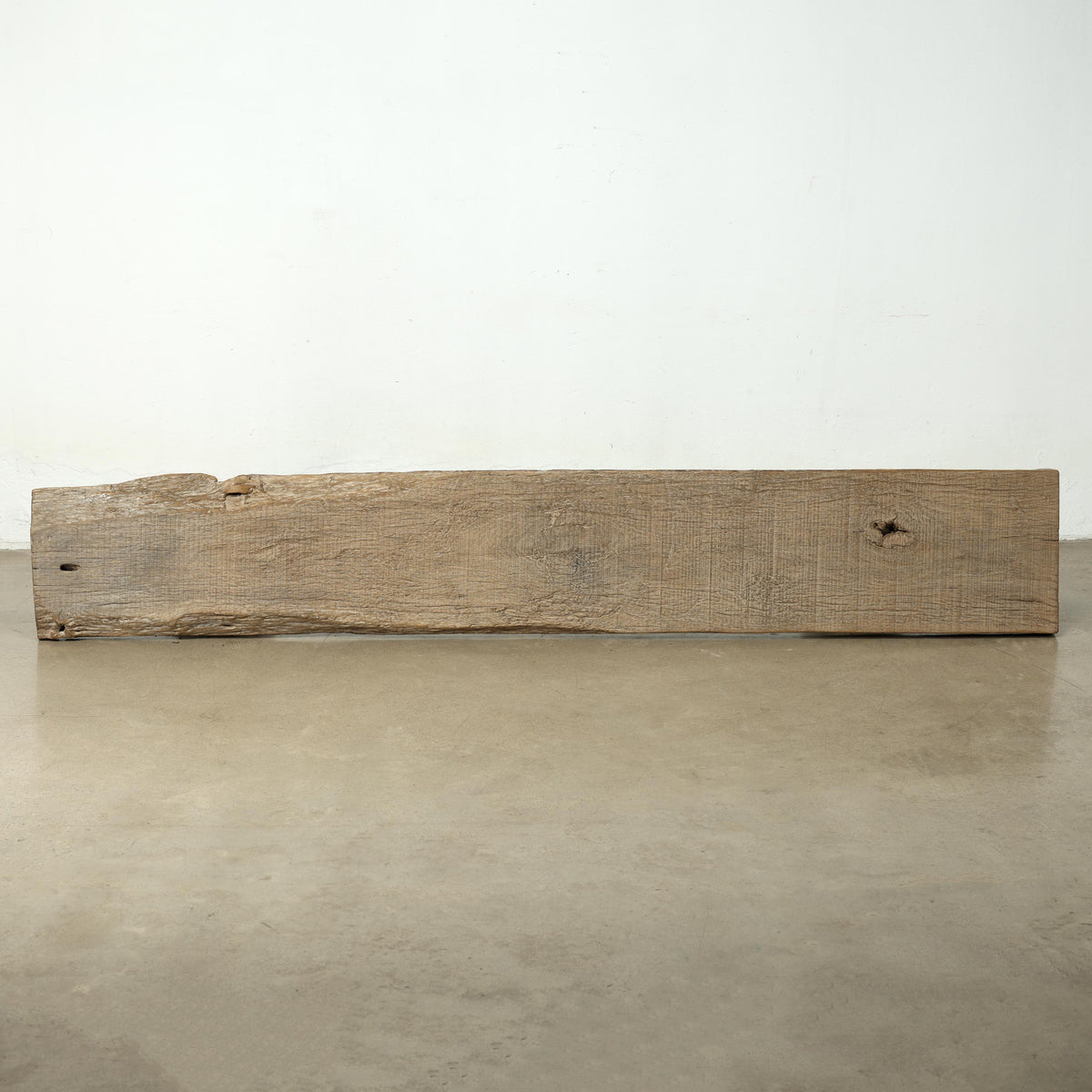 Approx. 120 Inches Long Ancient Round-Post Live-Edge Console