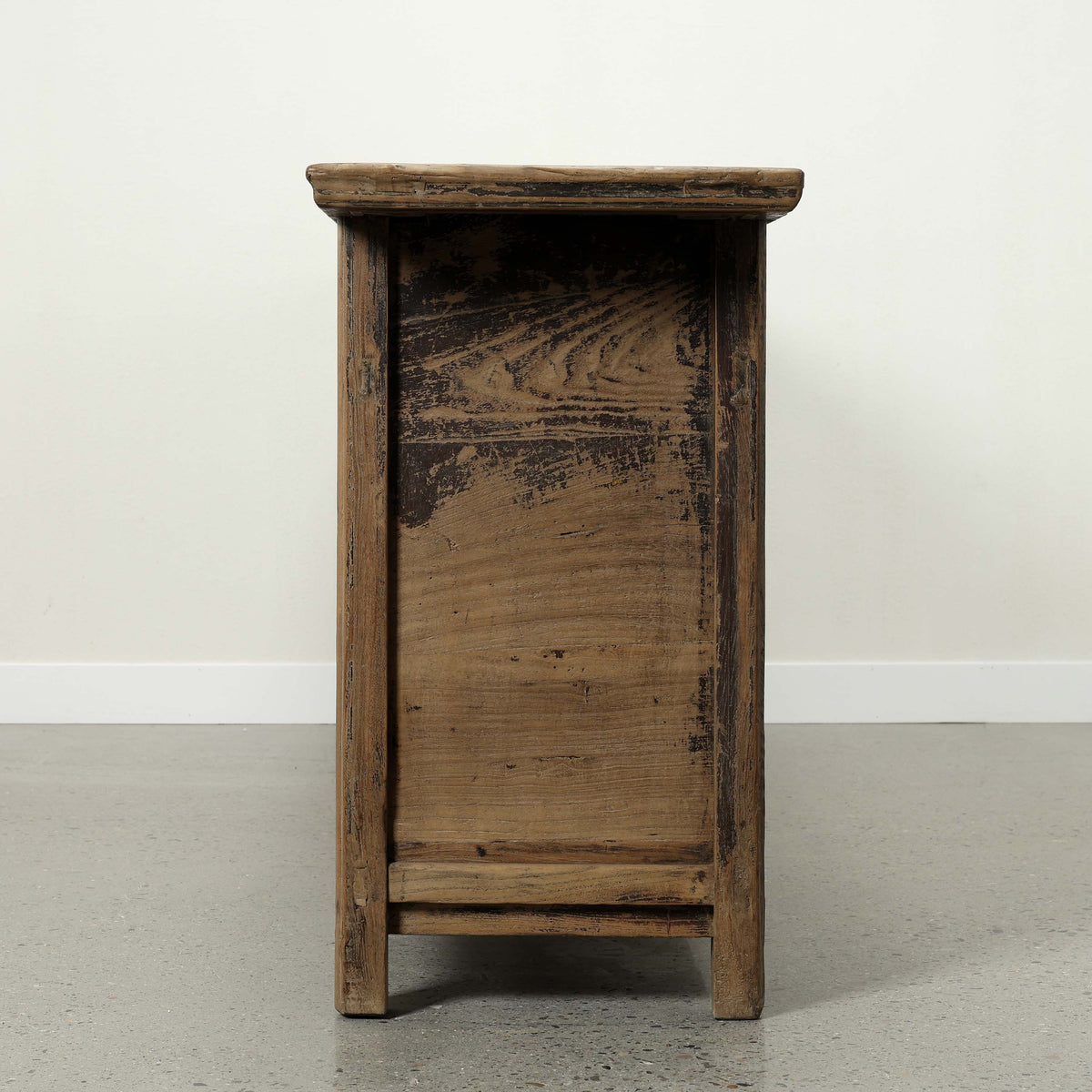 Approx. 104" Wide Vintage Sideboard with 6 Drawers, Weathered Natural