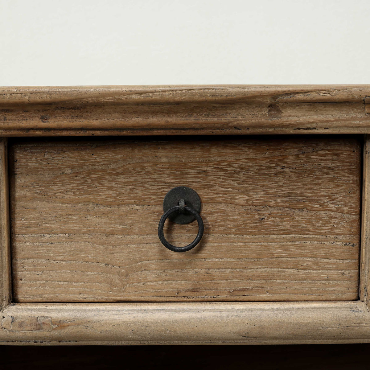 Approx. 104" Wide Vintage Sideboard with 6 Drawers, Weathered Natural