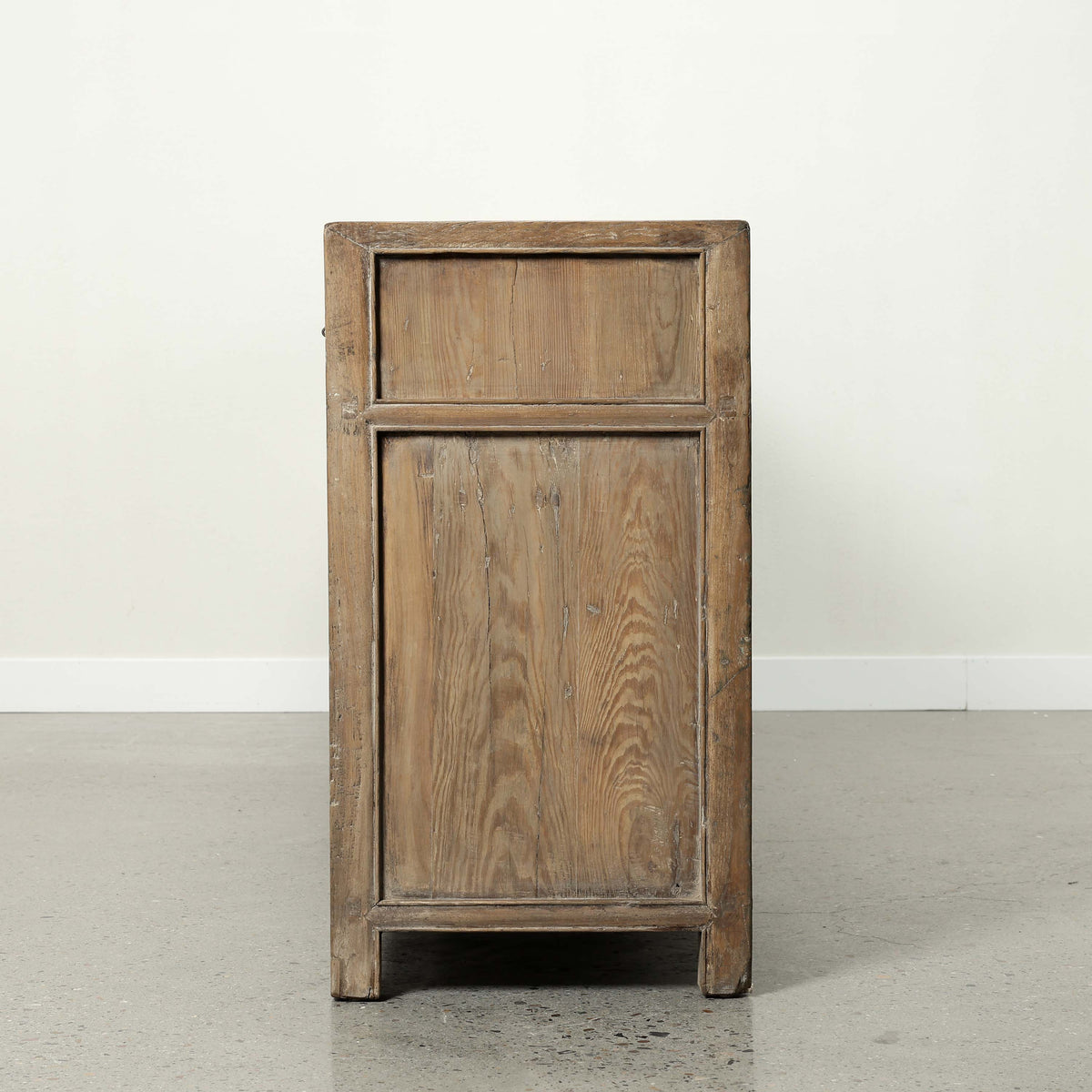 Approx. 120" Wide Vintage Sideboard with 7 Drawers, Weathered Natural