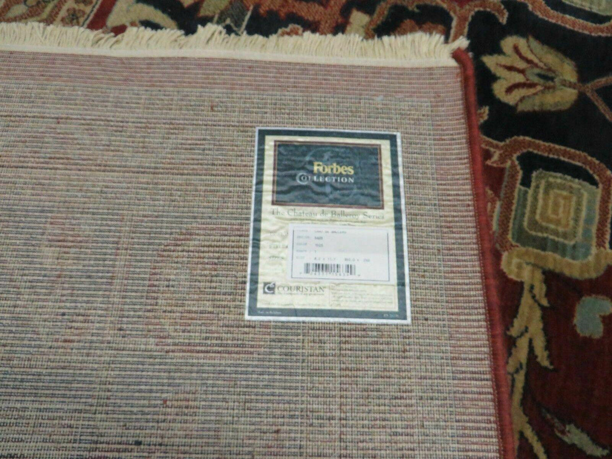 8' x 11' 7" Vintage Power Loomed Couristan European Wool Rug Belgium Forbes Nice - Jewel Rugs, view 10