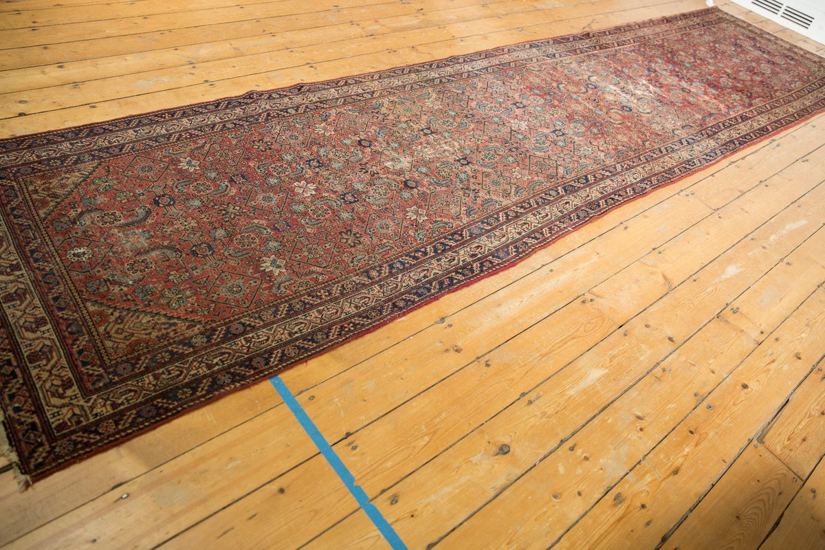 3.5x15 Antique Malayer Rug Runner