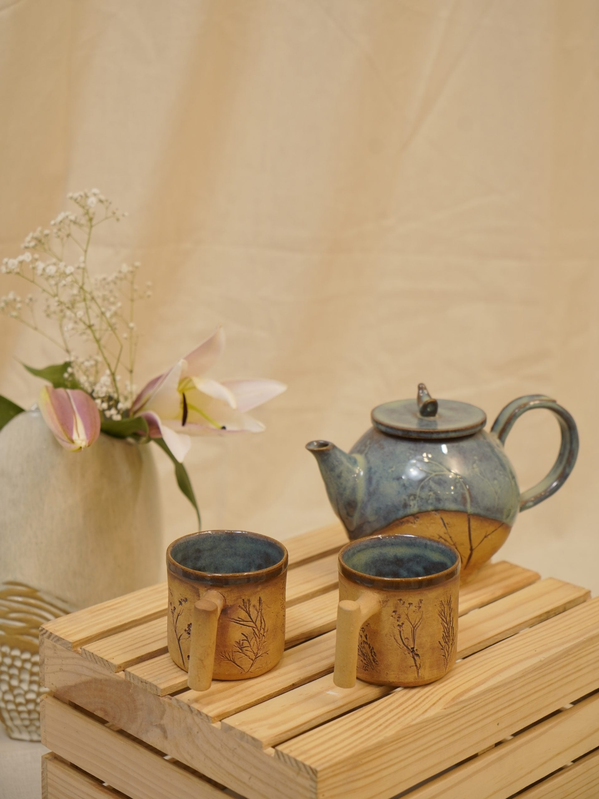 Teapot Set - Woods image 1