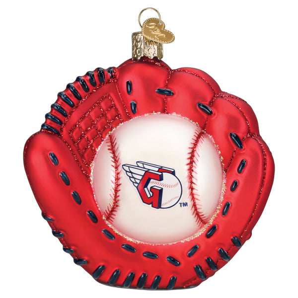 Guardians Baseball Mitt Ornament