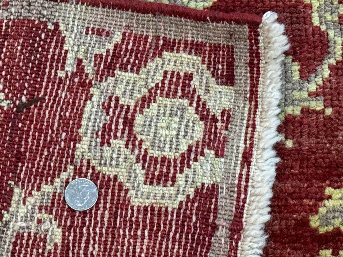 Modern Turkish Oushak Rug 5x8, Brick Red - Jewel Rugs, view 11