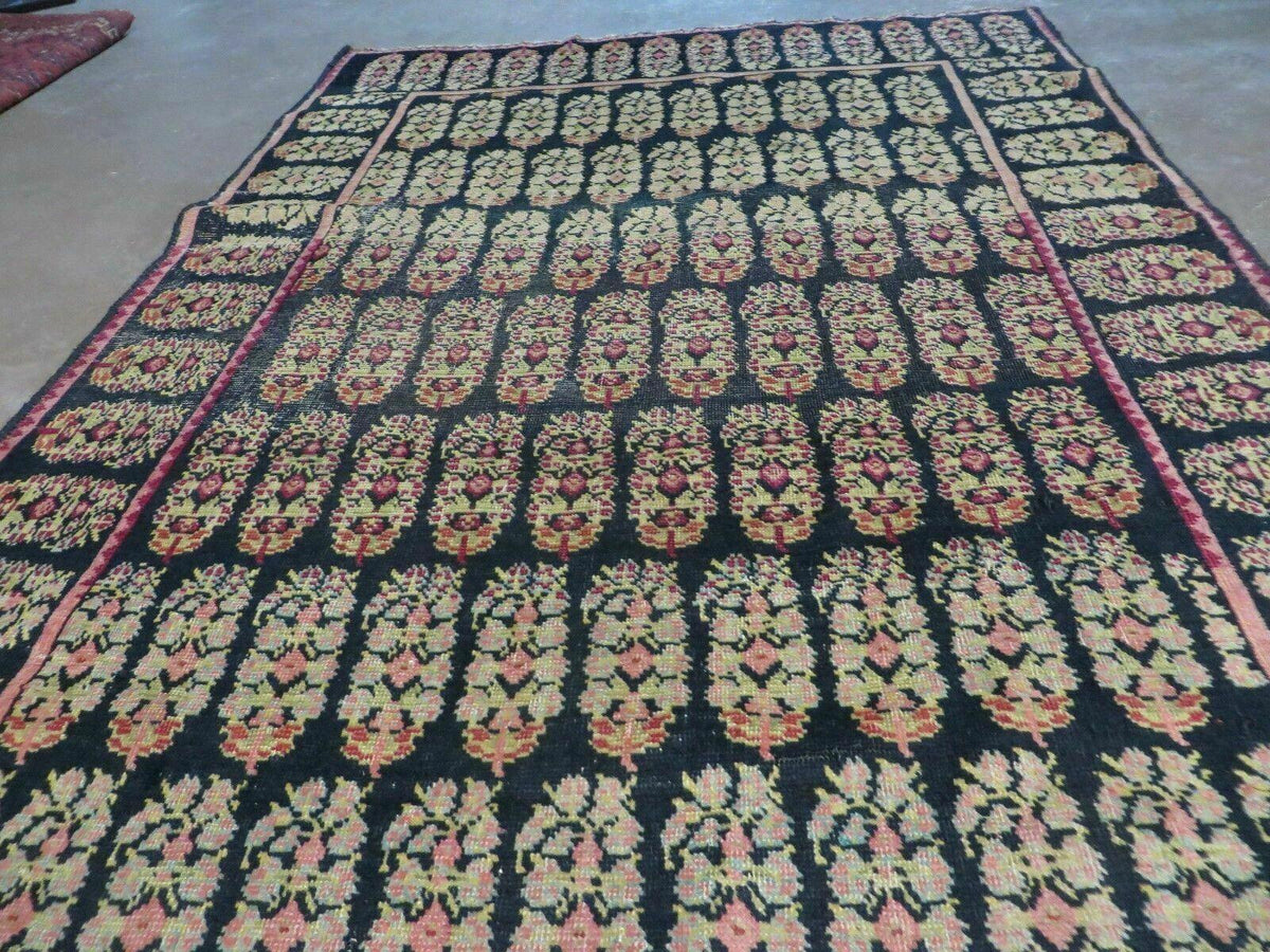 4' X 9' Antique Karabagh Caucasian Rug Handmade Wool Carpet Organic Dyes Nice - Jewel Rugs, view 12