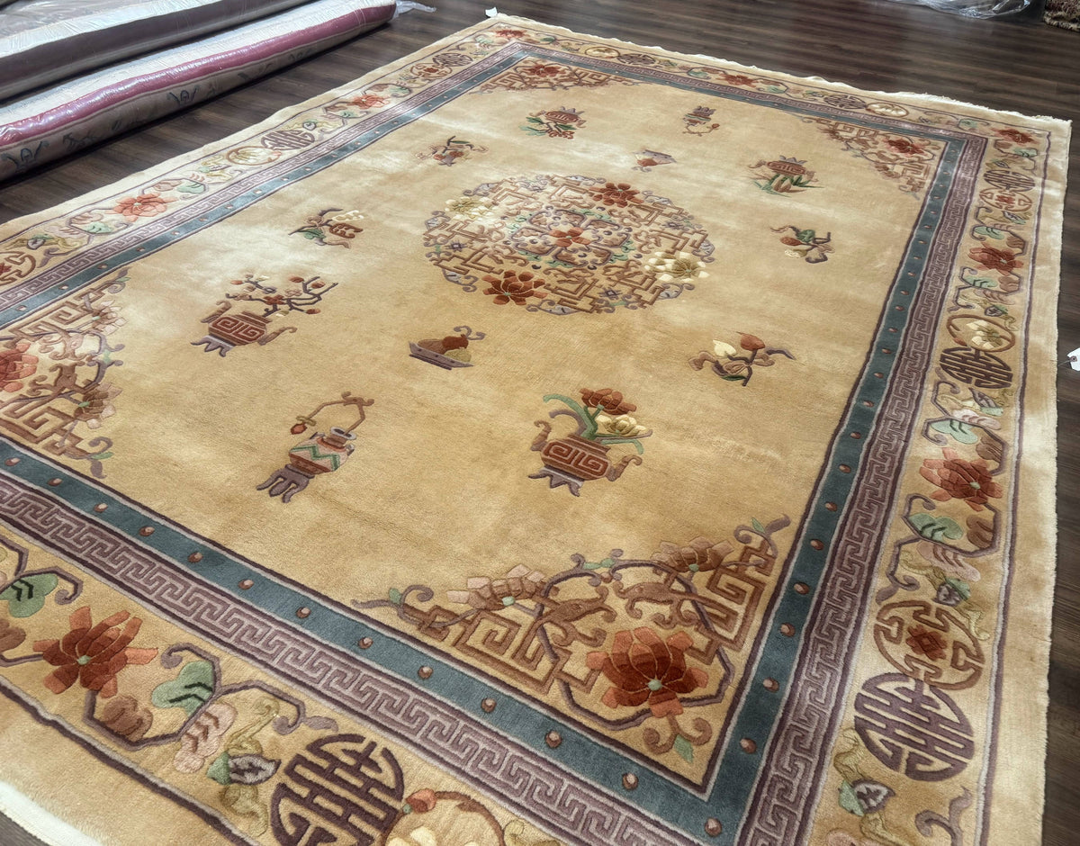 Chinese Wool Rug 8x12, Chinese 90 Line Rug - Jewel Rugs, view 3