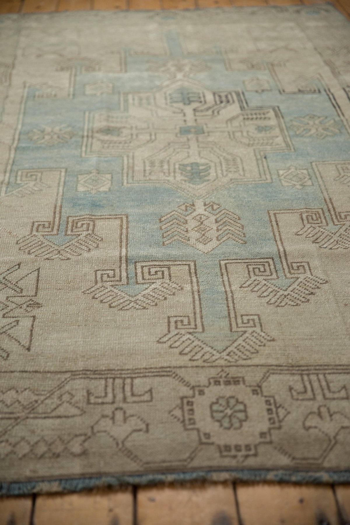 4.5x8.5 Vintage Distressed Oushak Rug