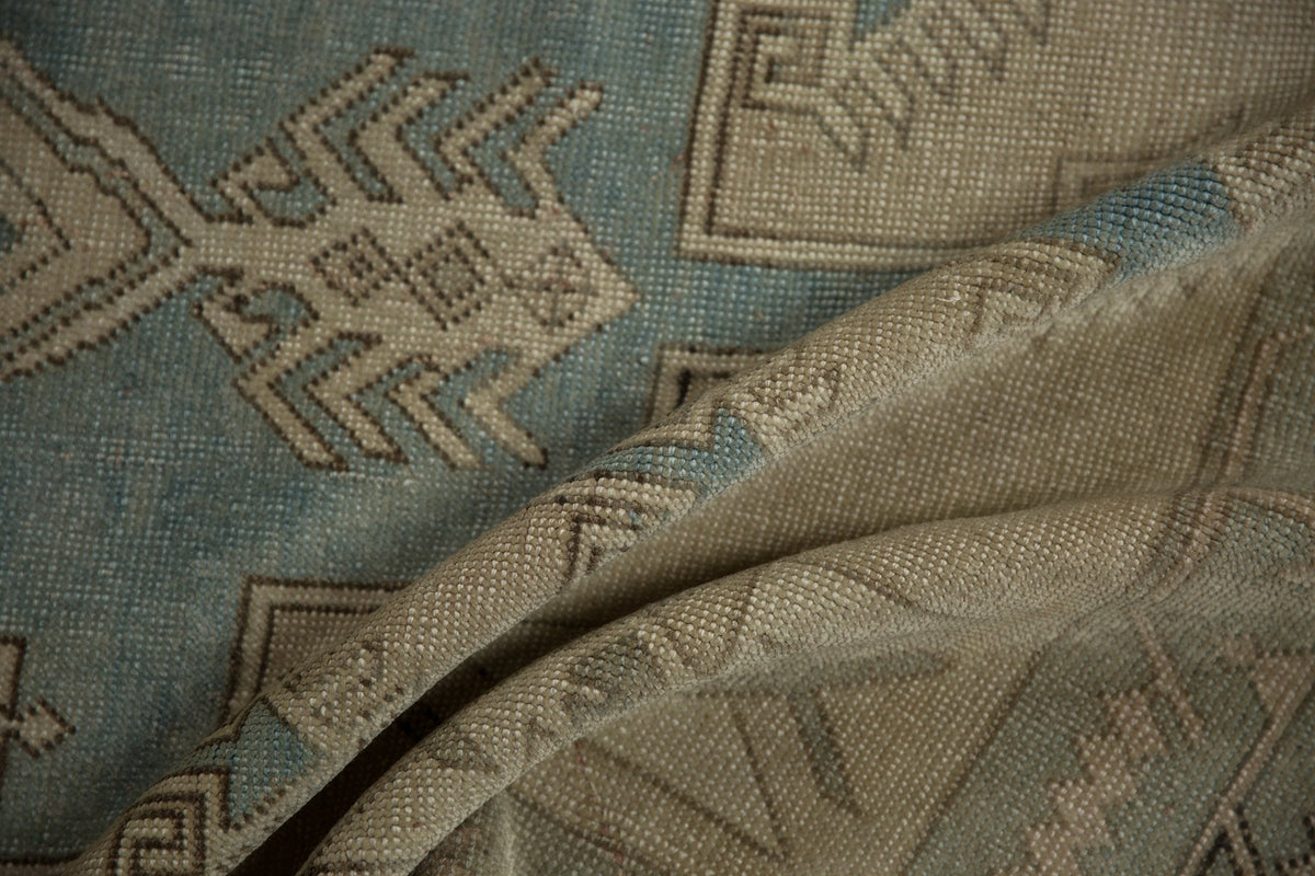 4.5x8.5 Vintage Distressed Oushak Rug