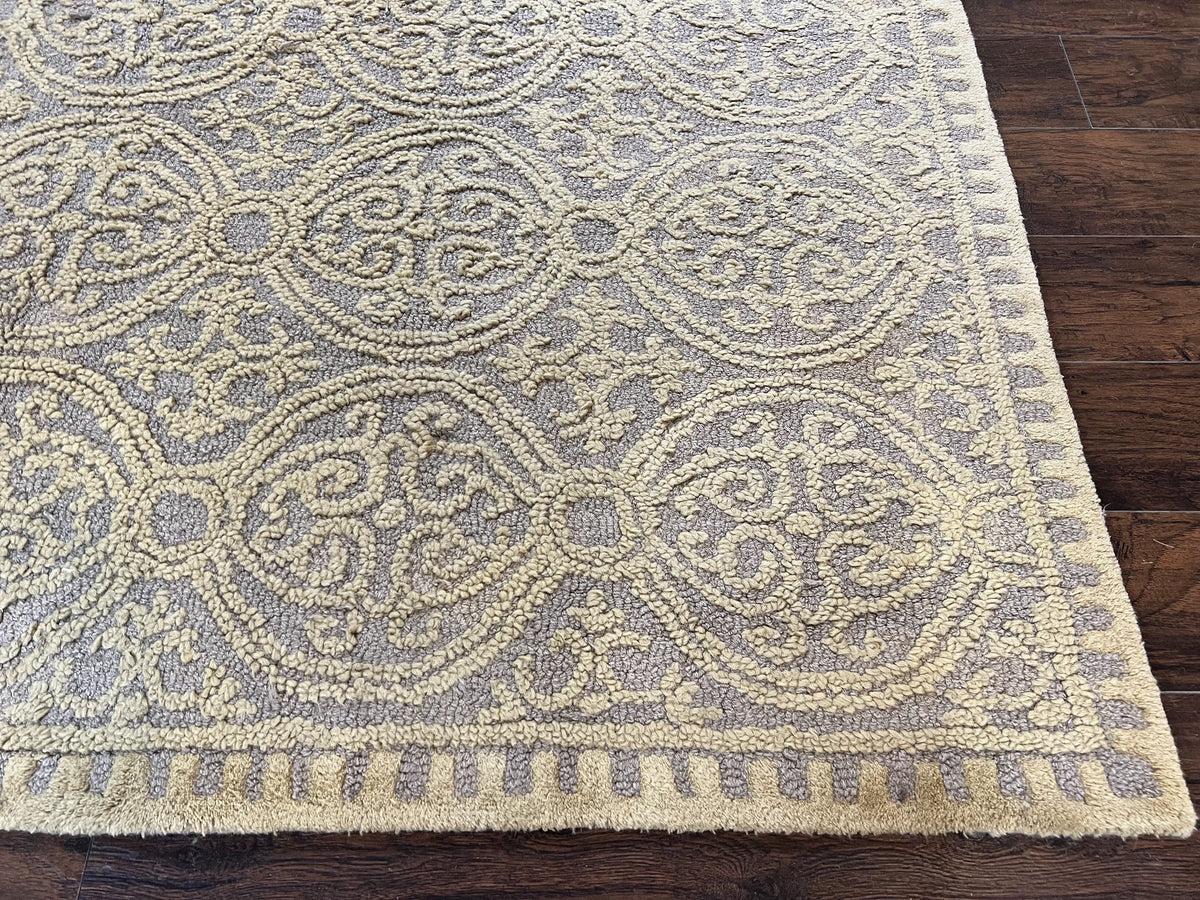 Safavieh Rug 8x10, Cambridge Rug, Wool Hand Tufted Carpet, Modern Room Sized Wool Pile Area Rug - Jewel Rugs, view 9