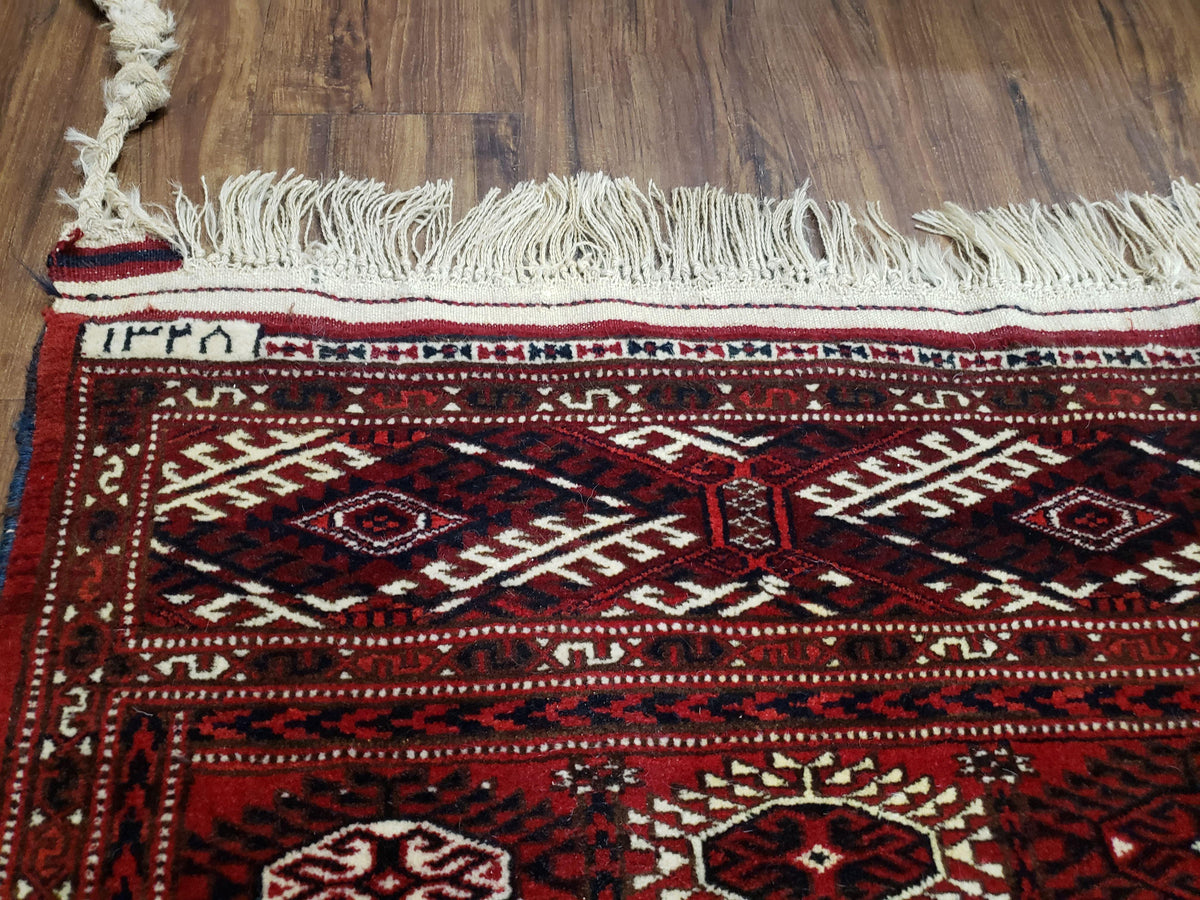 Persian Turkoman Rug 8 x 12.5 - Jewel Rugs, view 7