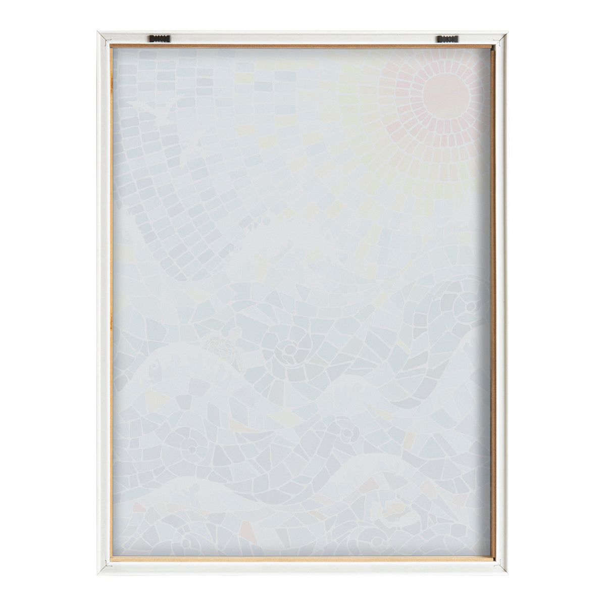 Blake It’s a Beautiful Life Framed Printed Glass by Janet Meinke-Lau