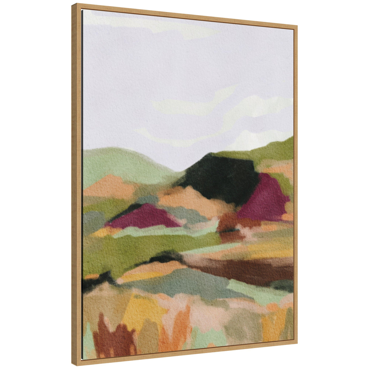 Sylvie Dreamy Landscape Framed Canvas by Nikita Jariwala