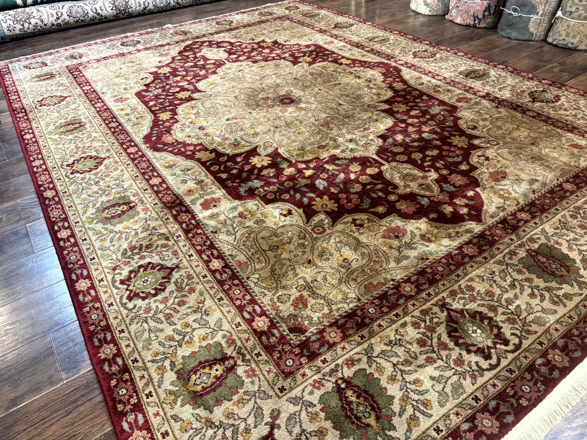 Karastan Rug 8.8 x 12, Antique Legends Royal Tabriz, Wool Pile, Vintage, Rare - Jewel Rugs, view 14