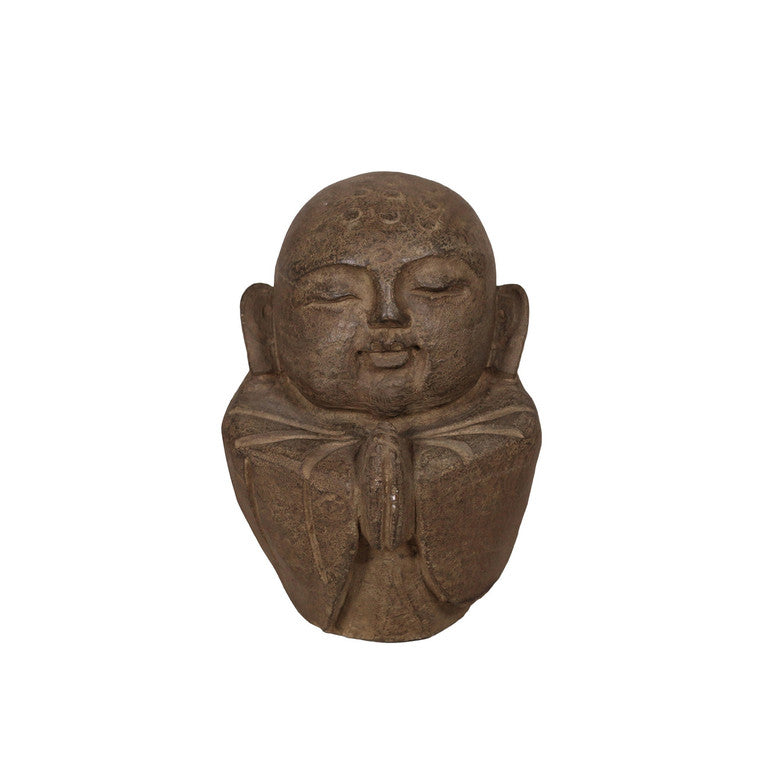 Bluestone Small Monk Statue Approx. 7x7x9H image 3