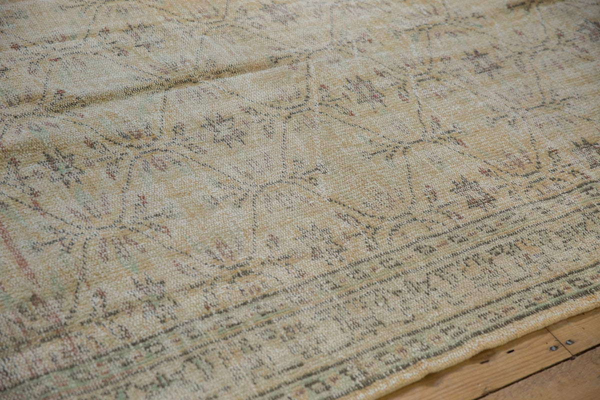5.5x9 Vintage Distressed Oushak Carpet