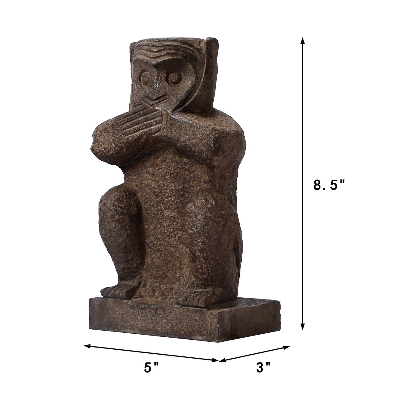 Set of 3 Wise Monkeys Statue