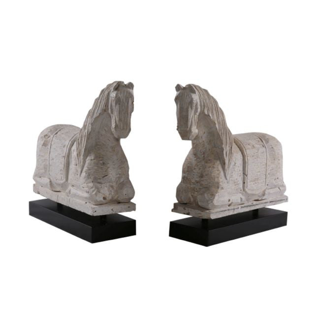 Travertine Horse Statue image 4