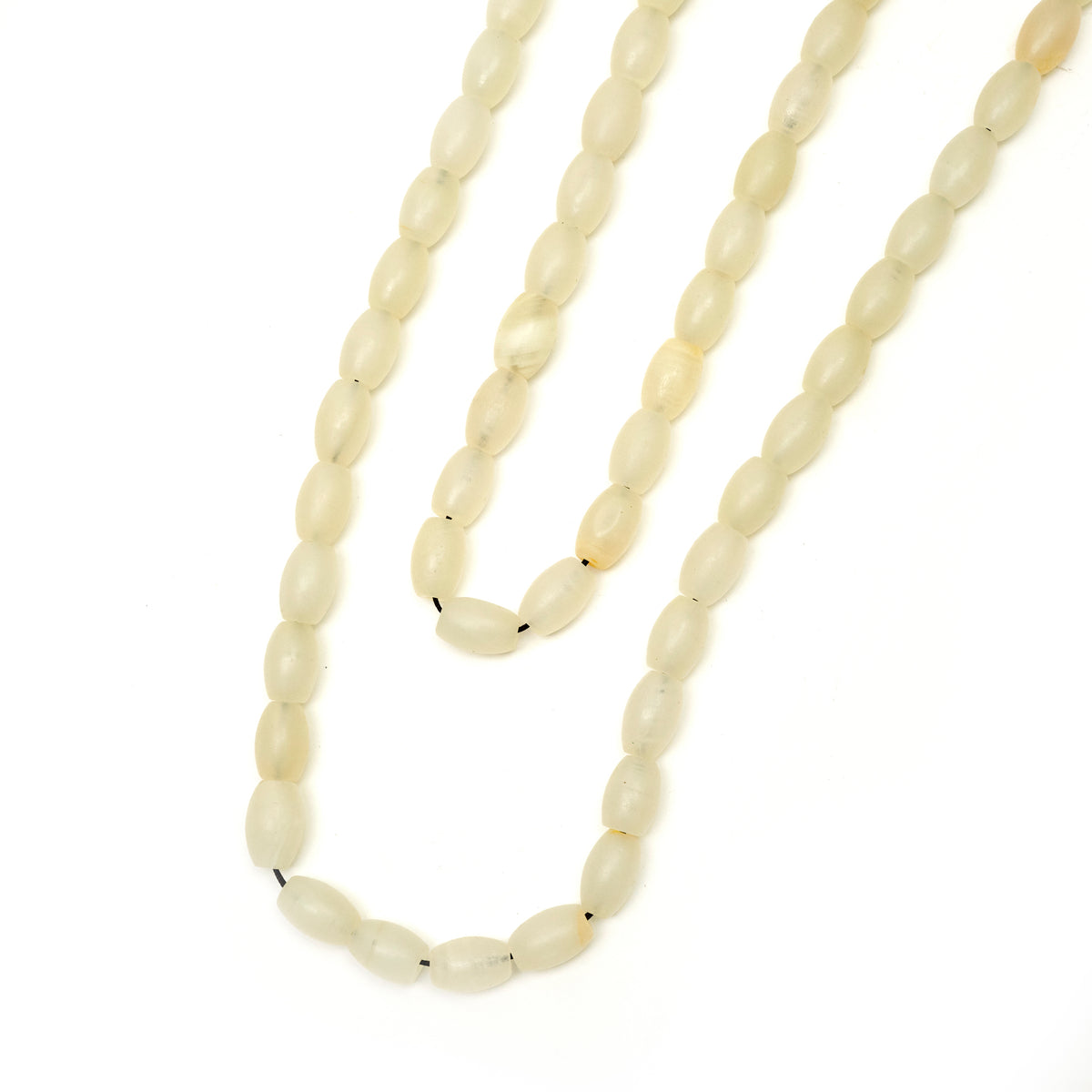 Decorative Oval Jade Bead