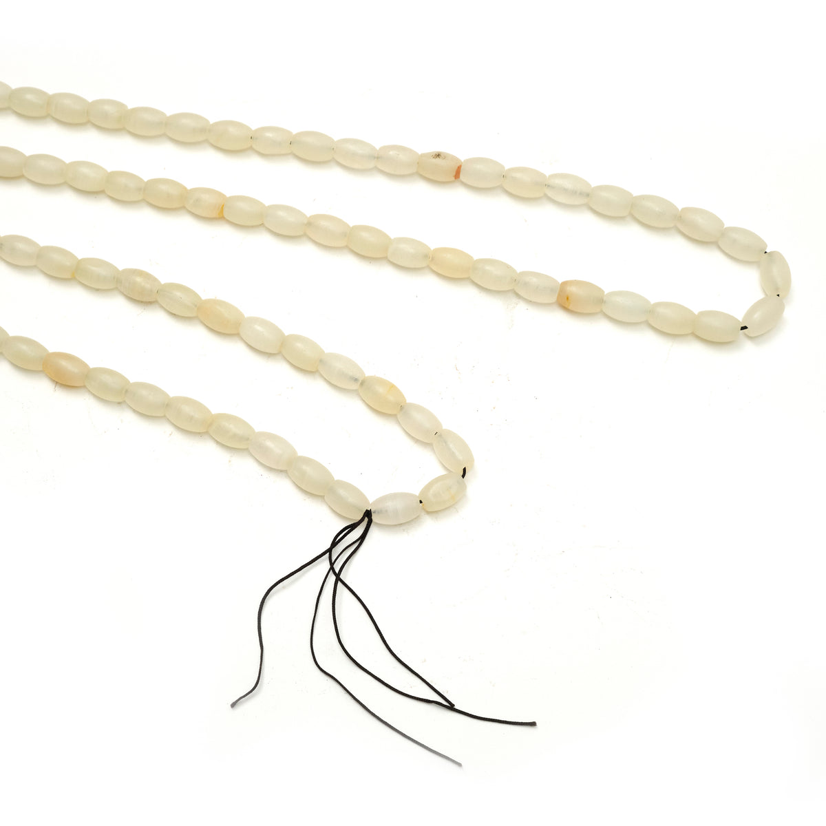 Decorative Oval Jade Bead
