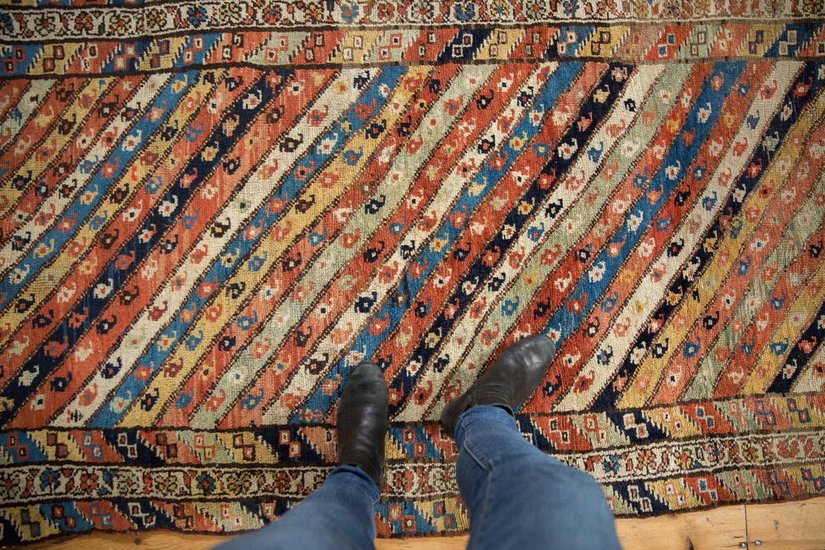 3.5x8.5 Antique Kurdish Rug Runner