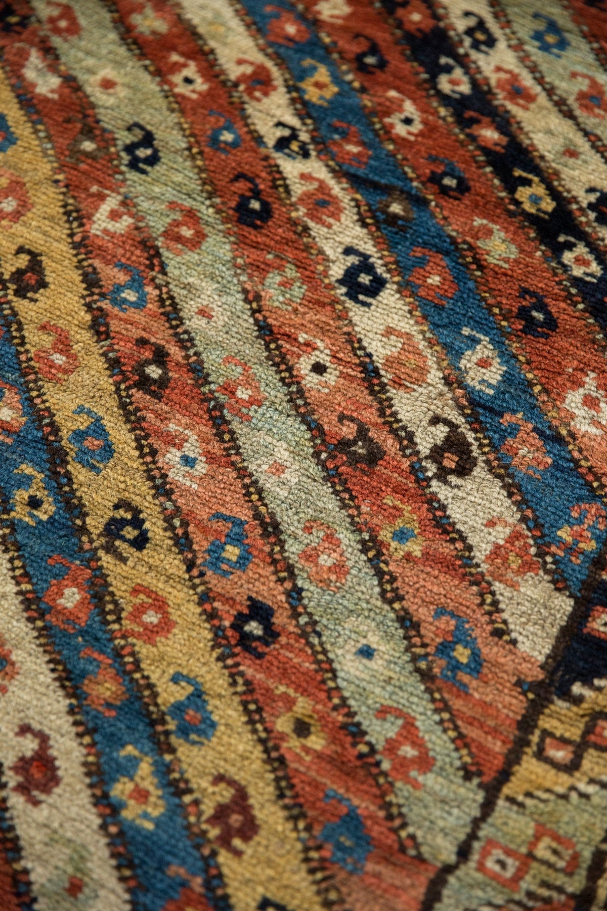 3.5x8.5 Antique Kurdish Rug Runner
