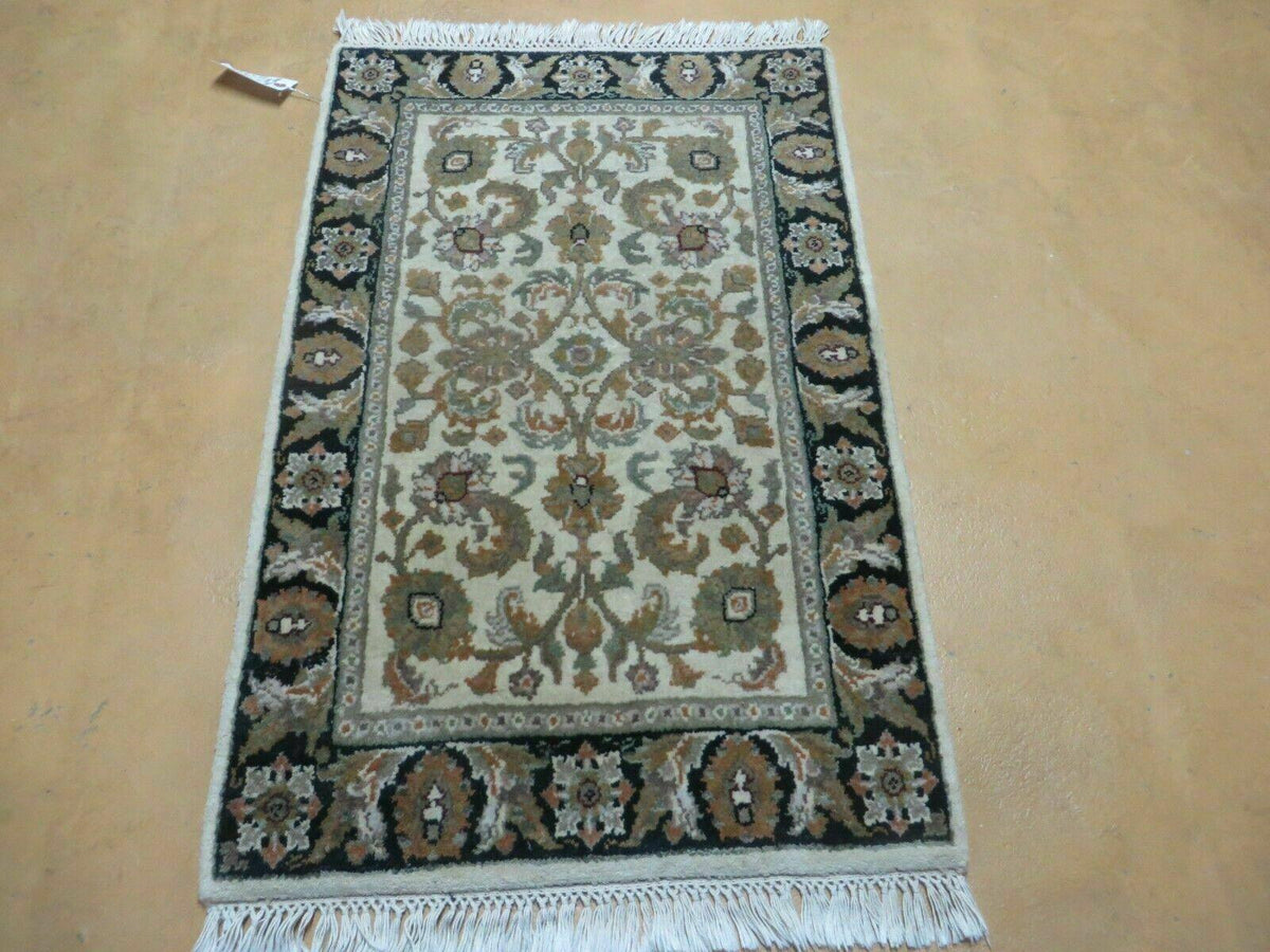 2' X 3' Handmade Indian Wool Rug Carpet Nice - Jewel Rugs, view 2