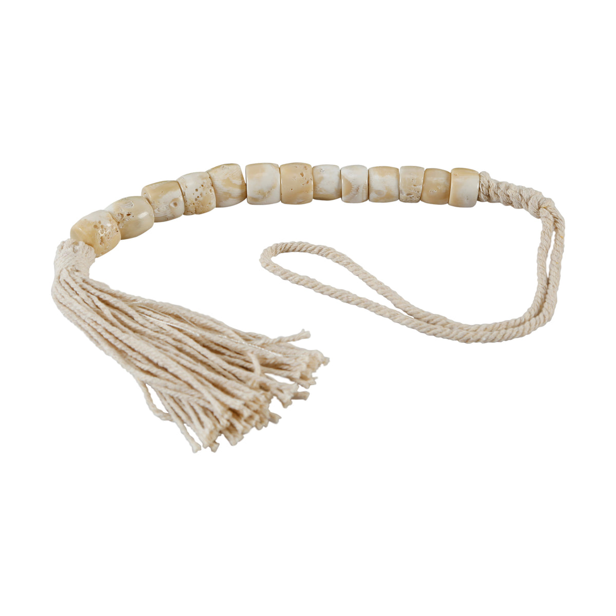 Decorative Coral Tassels Cylinder-shaped