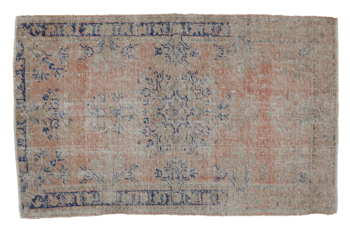 2.5x4.5 Vintage Distressed Oushak Rug