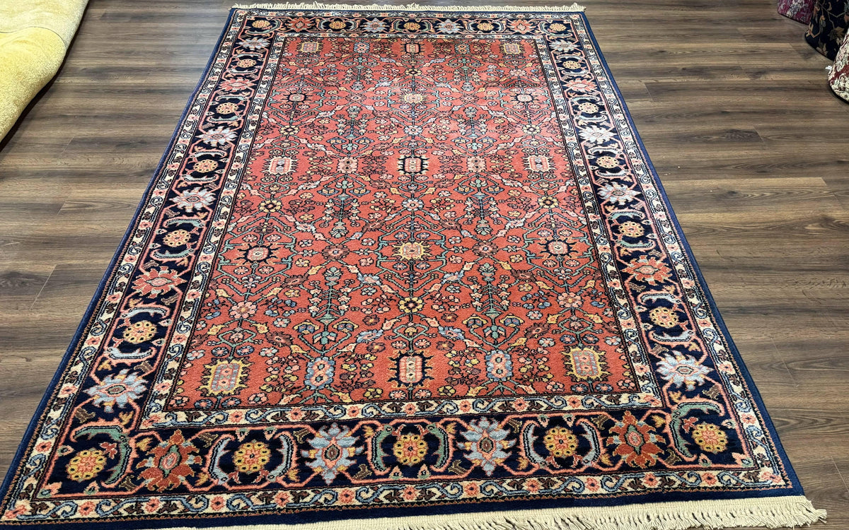 5.9 x 9 Karastan Serapi Rug #729, Wool, Original 700 Series, Rare - Jewel Rugs, view 12