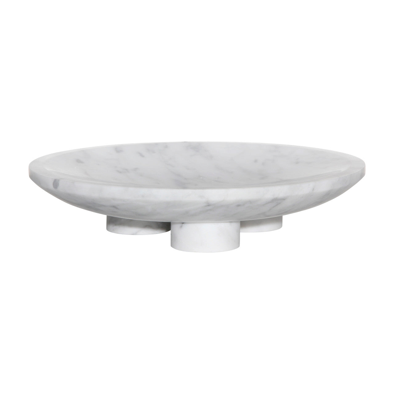 Laguna Marble Round Plate with Stand 16x16 SALES $119 image