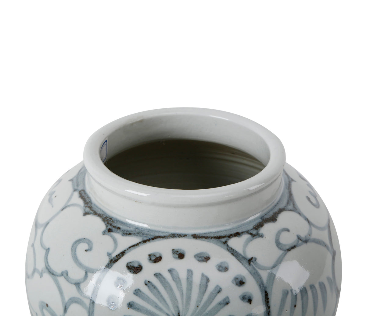 Ming Ming Vase with Lucky Cloud Motif 10x10