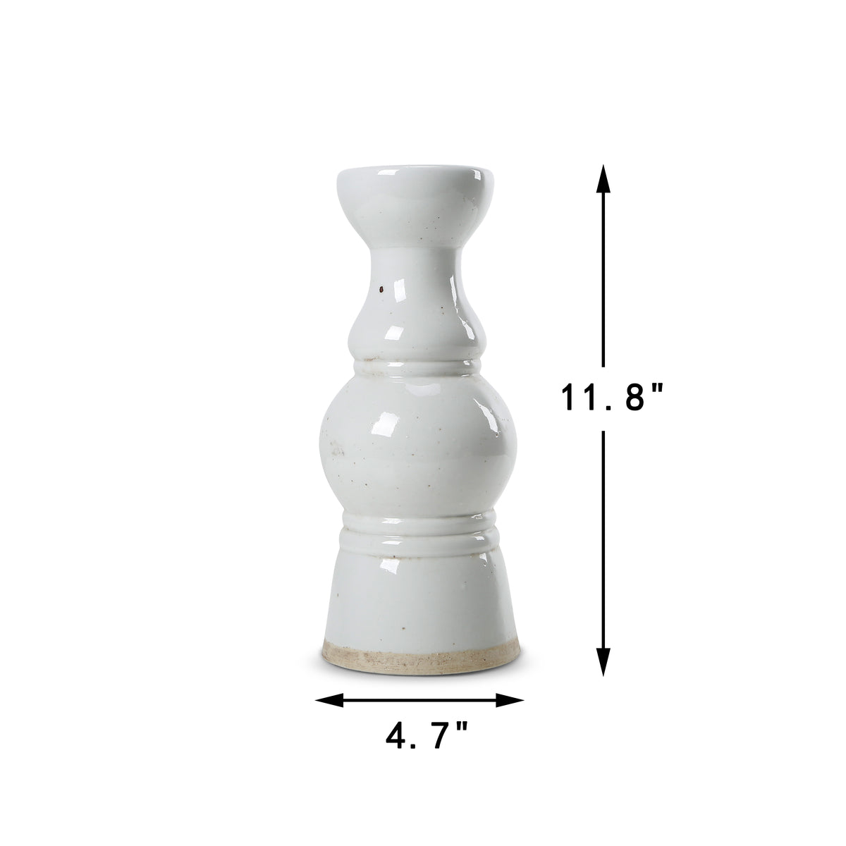Clara Candle Holder Small 12"H