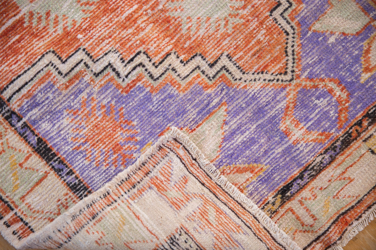 3x6 Vintage Distressed Oushak Rug Runner