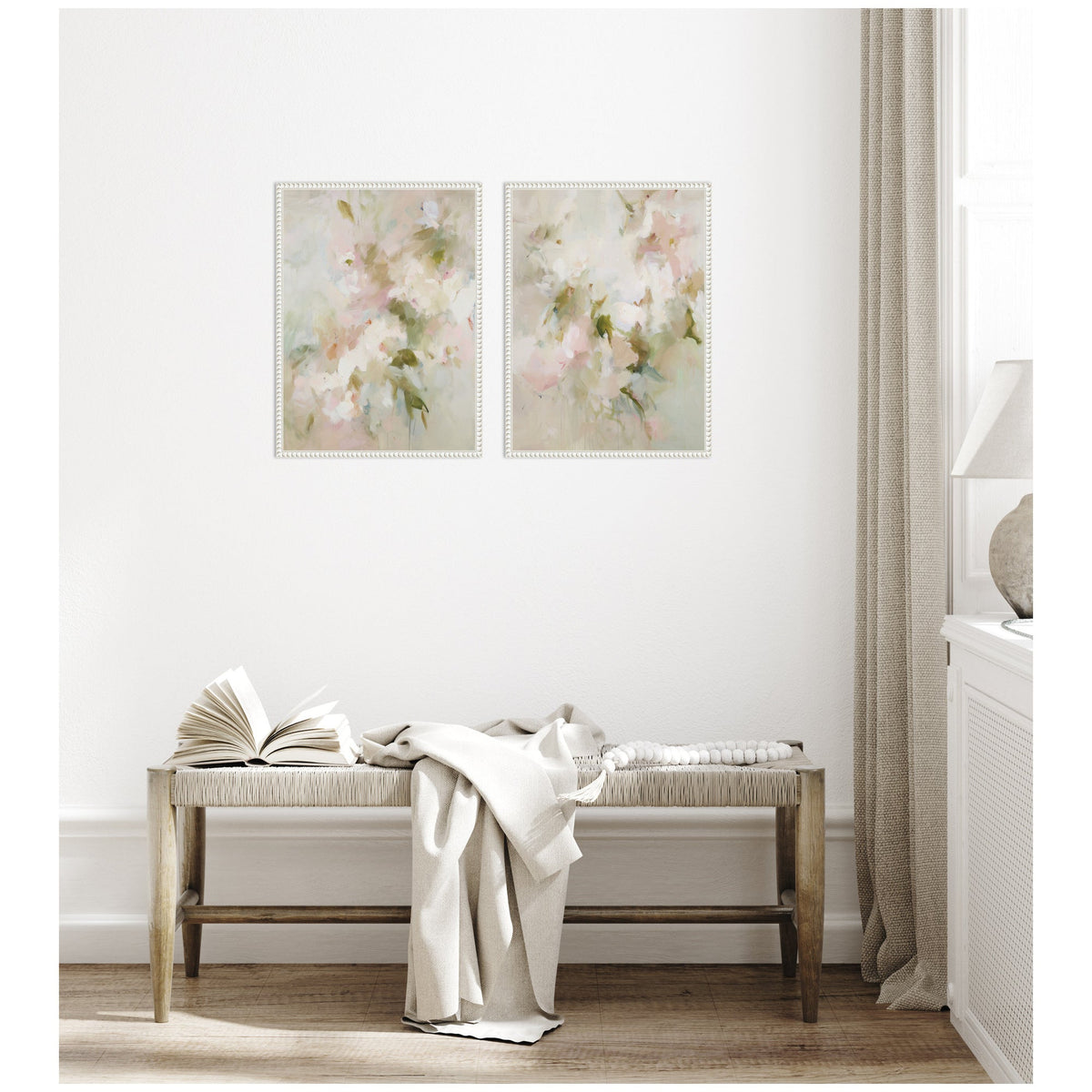 Bloom No. 1 & No. 2 2 Piece Framed Canvas Wall Art Set by Amy Lighthall