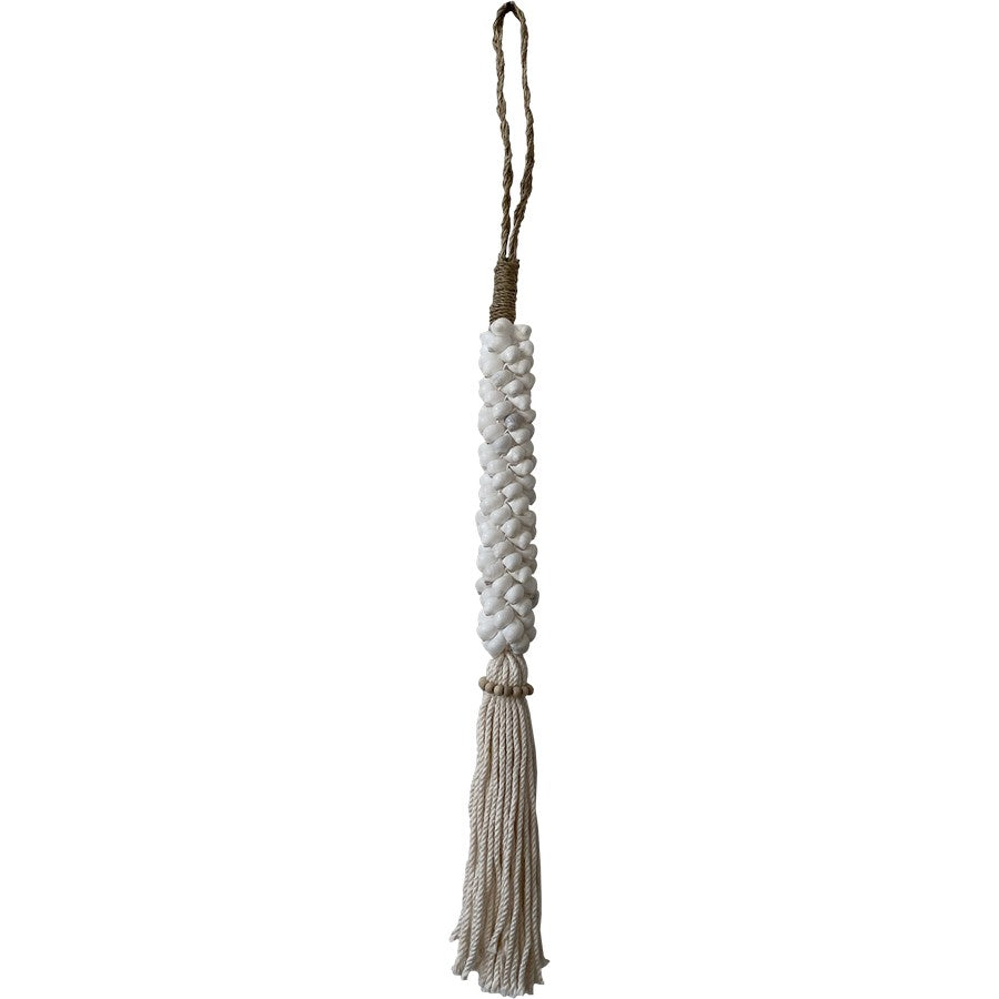 Small White shell Tassel