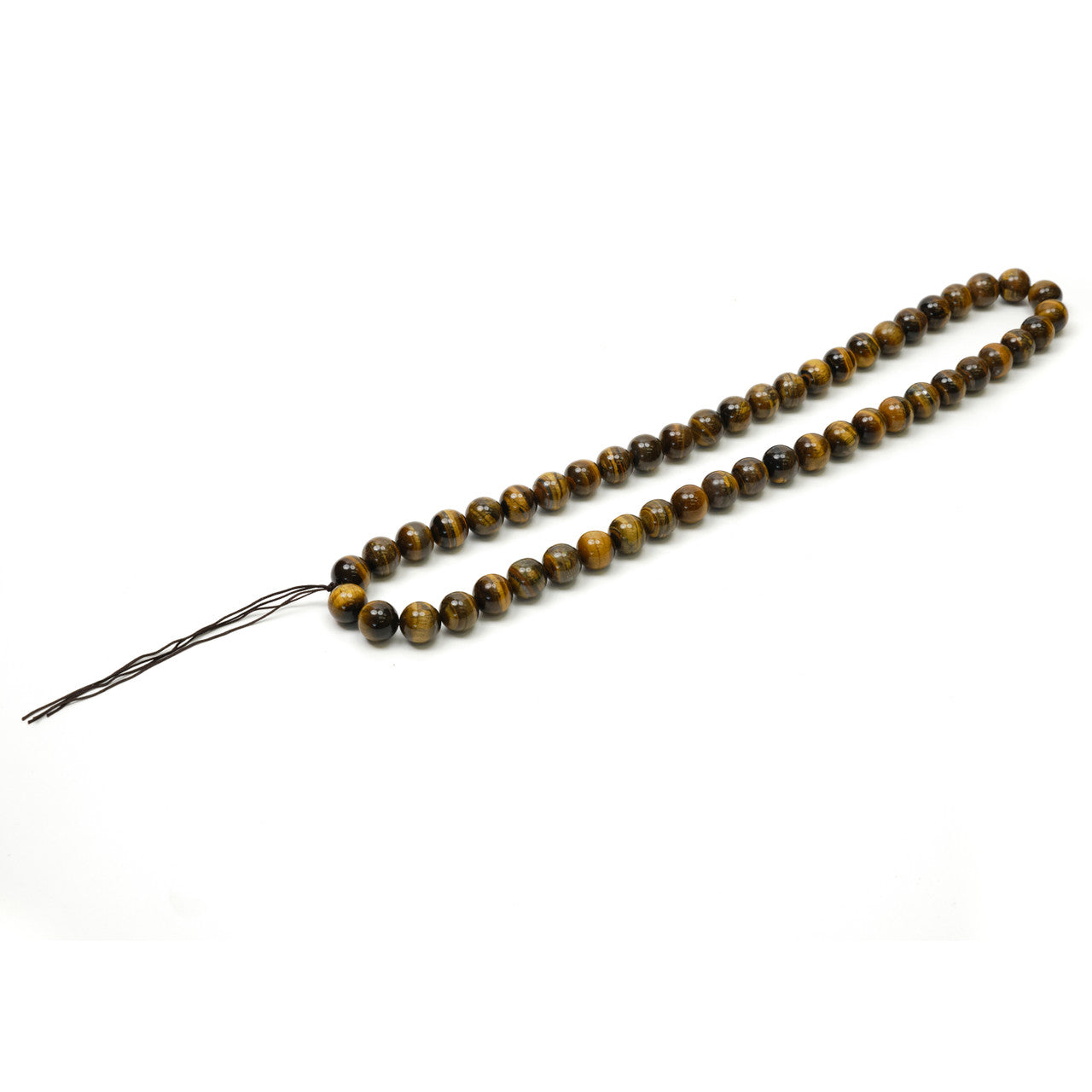 Natural Tiger Eye Bead Strand ��" image