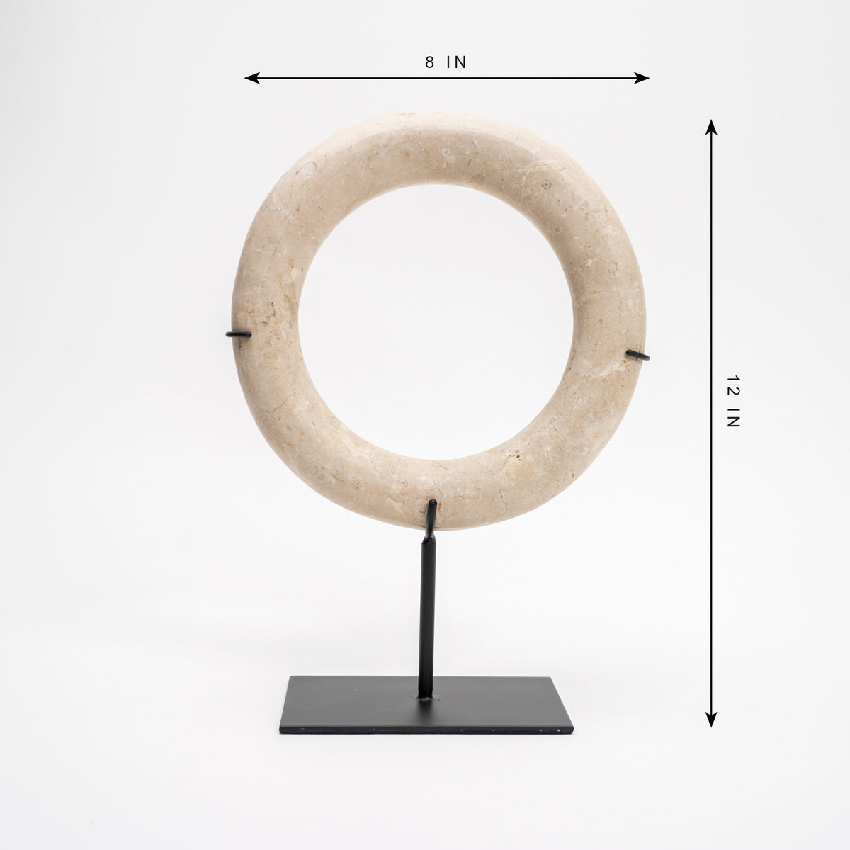 Bali Marble Ring With Stand 8" Dia
