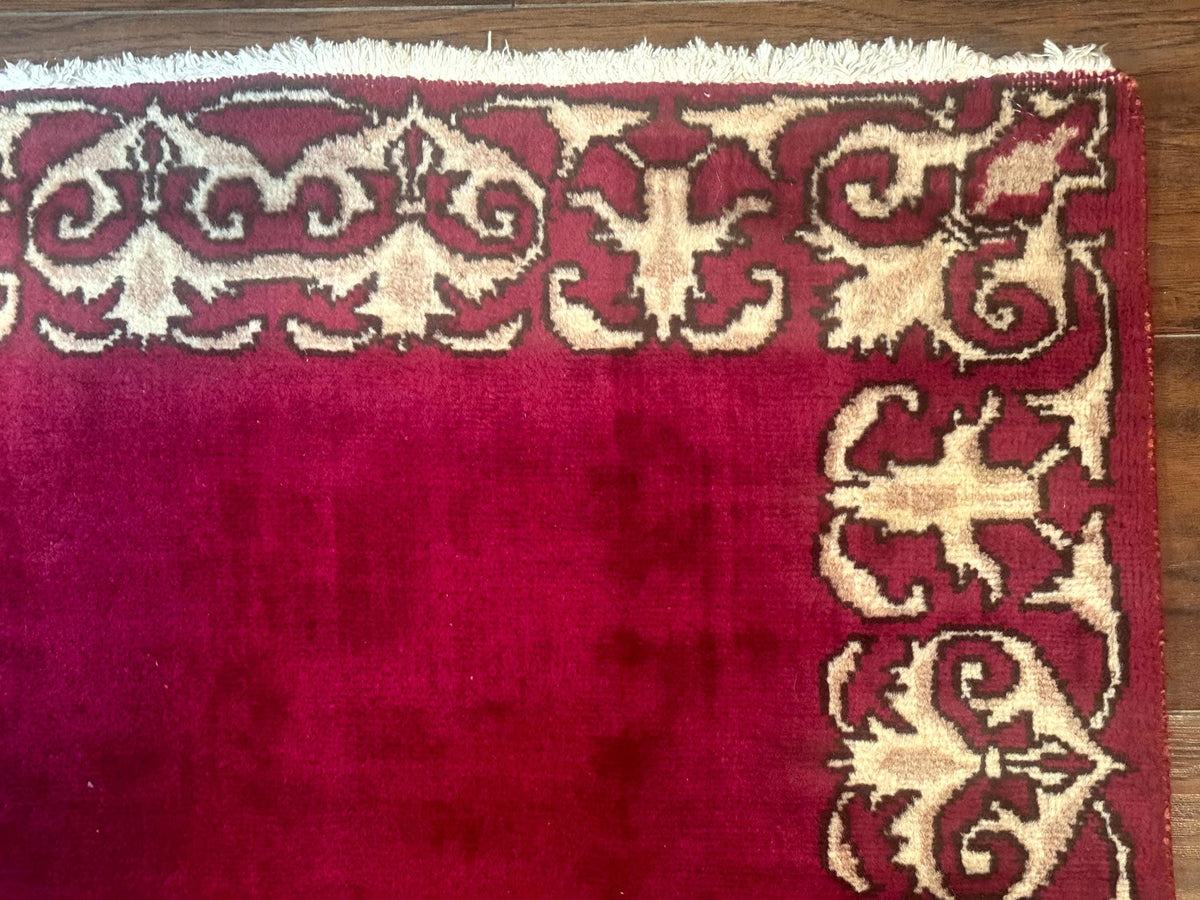 Red Persian Kerman Runner Rug 3x16 - Jewel Rugs, view 8