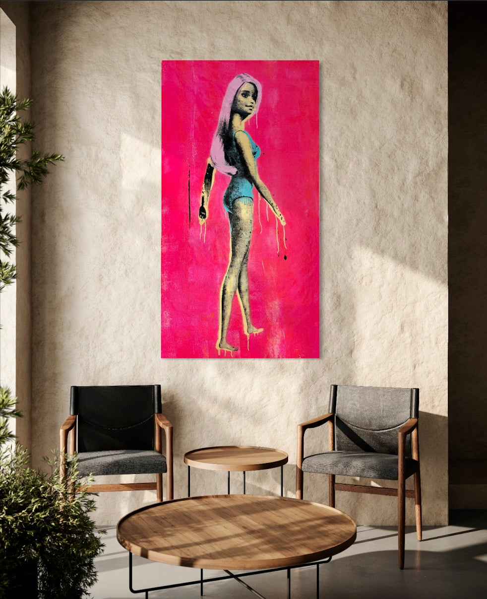 Barbie on Pink - Denis OUCH, view 2