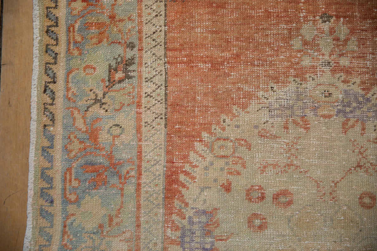 3.5x6.5 Vintage Distressed Oushak Rug