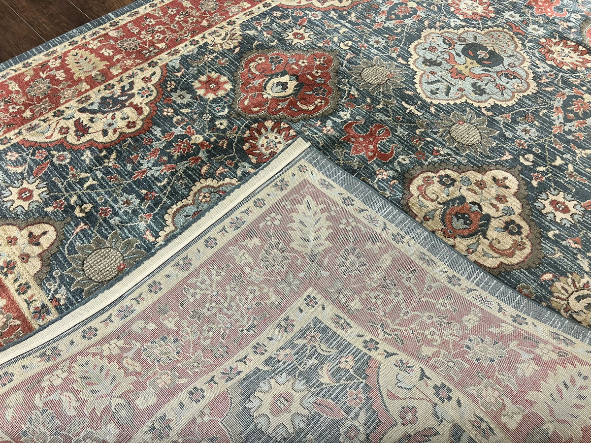 Safavieh Rug 8x11, Mahal Persian Carpet, Navy Red - Jewel Rugs, view 12
