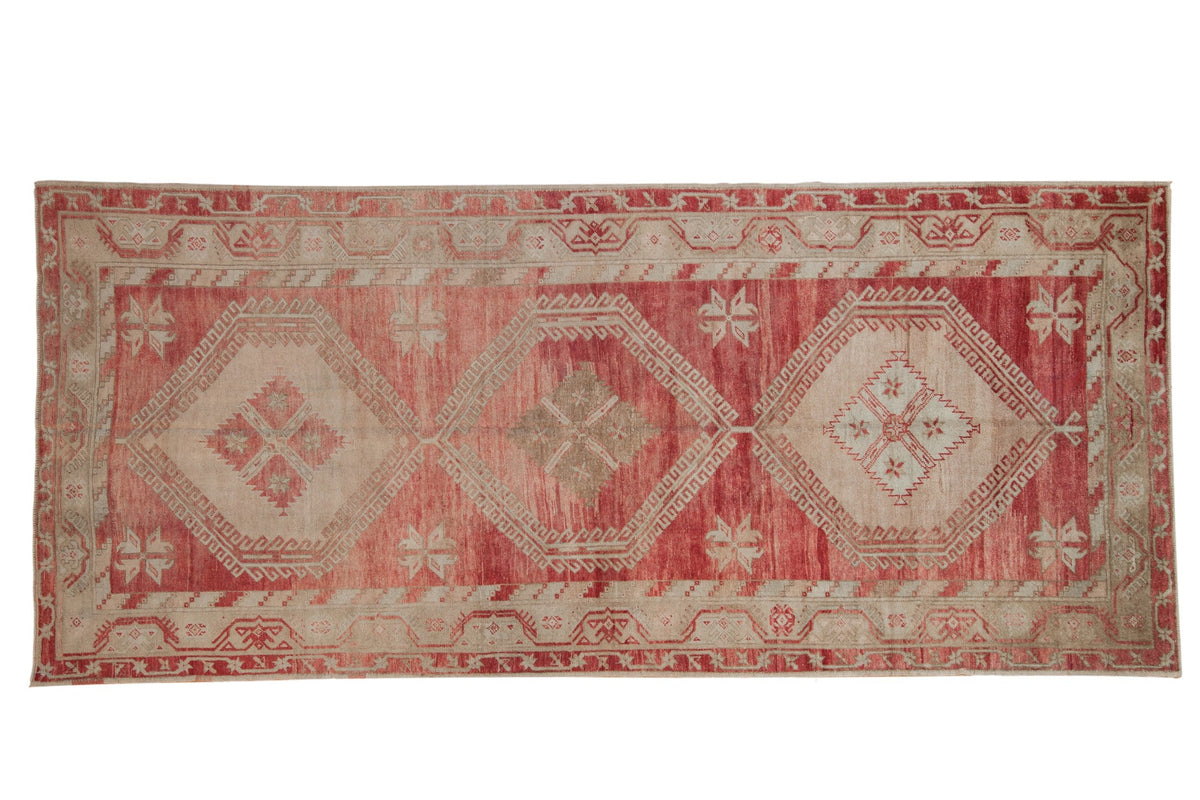 5x11 Vintage Distressed Oushak Rug Runner
